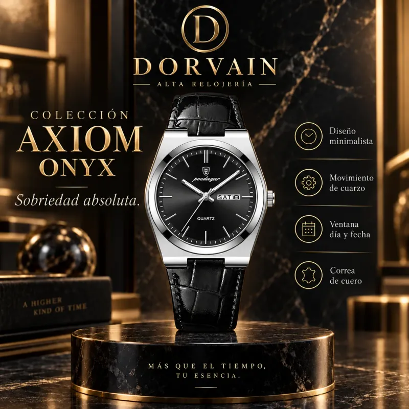 Dorvain Axiom Onyx · Negro — Portada