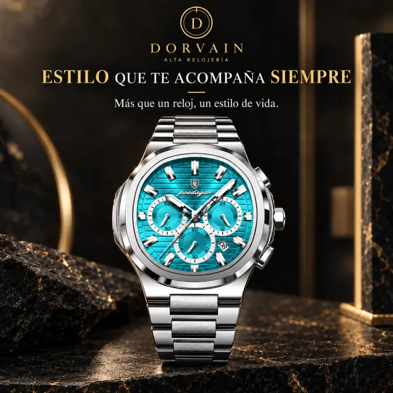 Dorvain Vértice Aqua · Turquesa — Portada