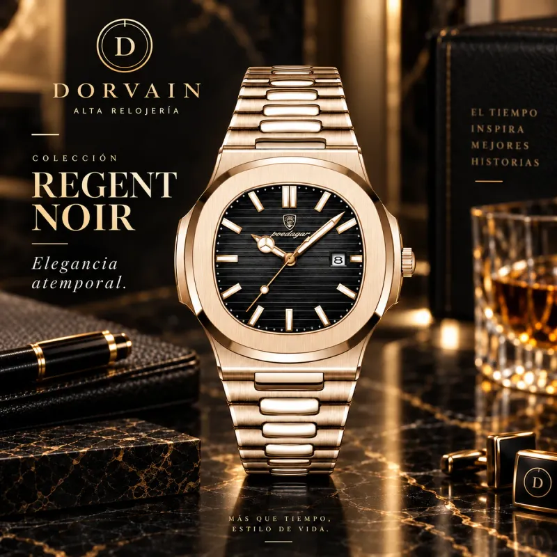 Dorvain Regent Noir · Negro — Portada