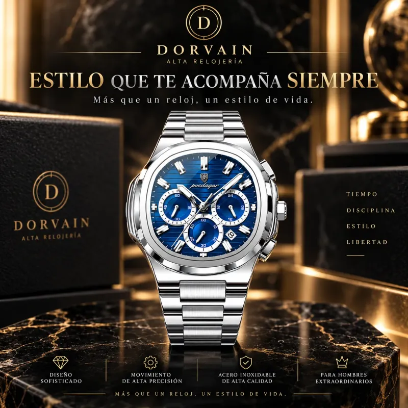 Dorvain Vértice Cobalt · Azul — Portada