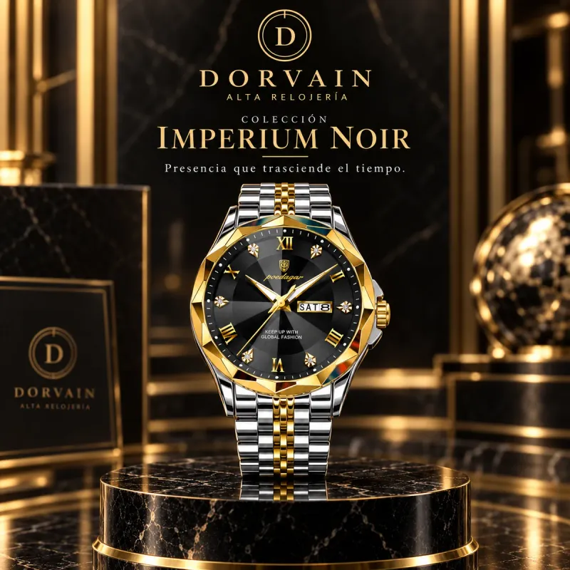 Dorvain Imperium Noir · Negro — Presentación