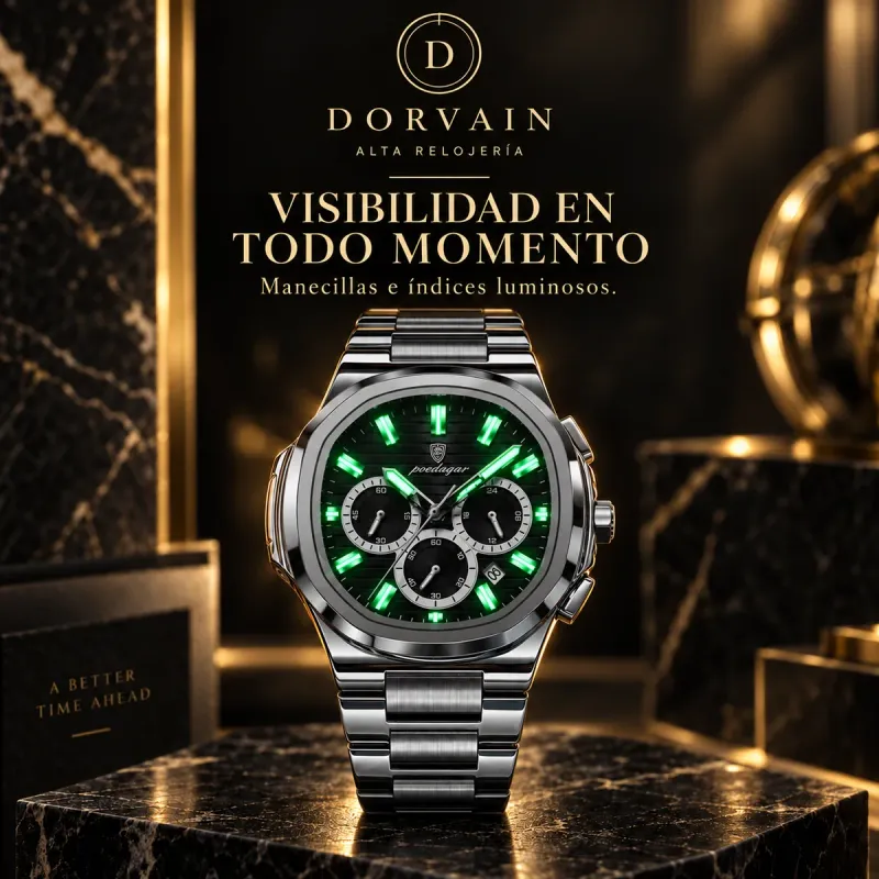 Dorvain Vértice Onyx · Negro — Índices luminosos
