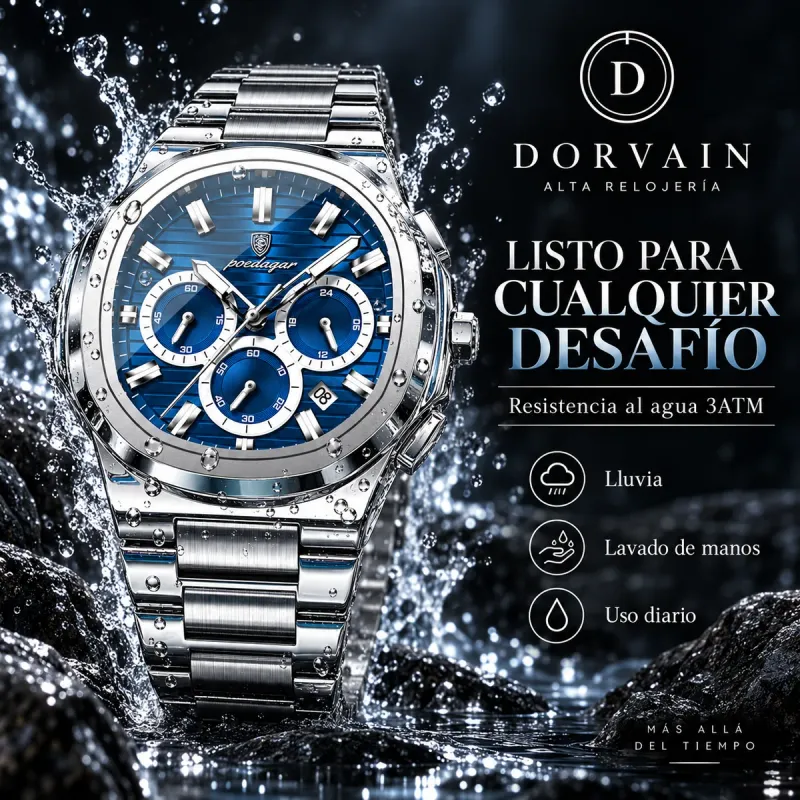 Dorvain Vértice Cobalt · Azul — Resistente al agua