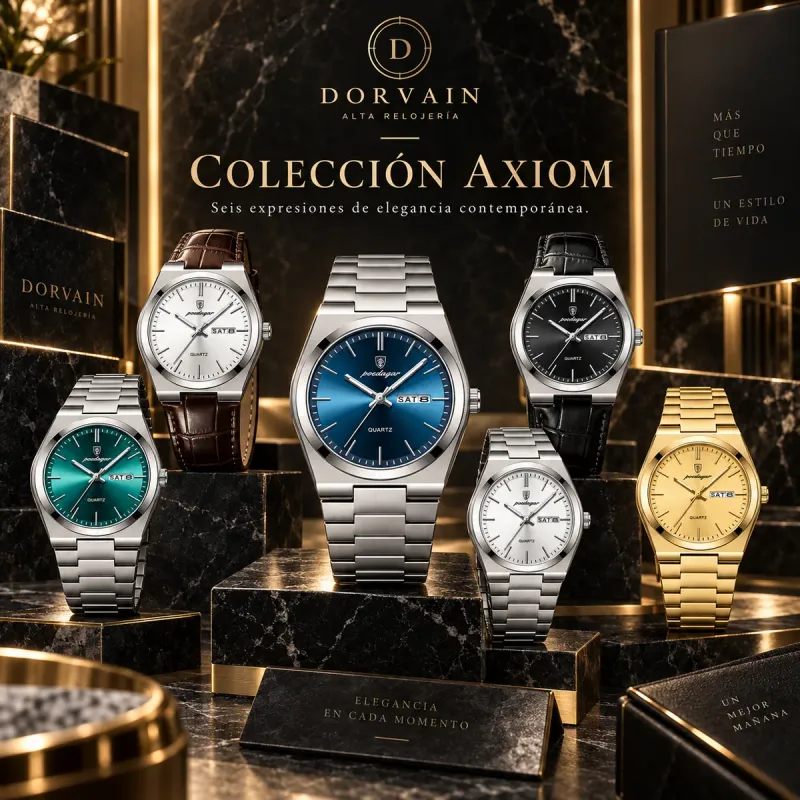 Dorvain Axiom Azure · Azul — La colección Axiom